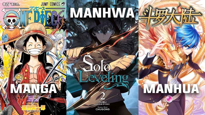 manga manhua manhwa